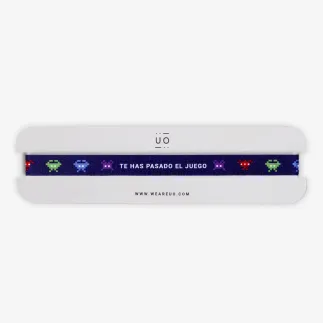 PULSERA DE TELA - TE HAS PASADO EL JUEGO 