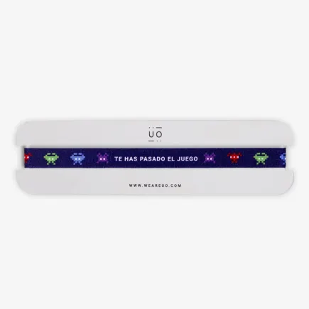 PULSERA DE TELA - TE HAS PASADO EL JUEGO 