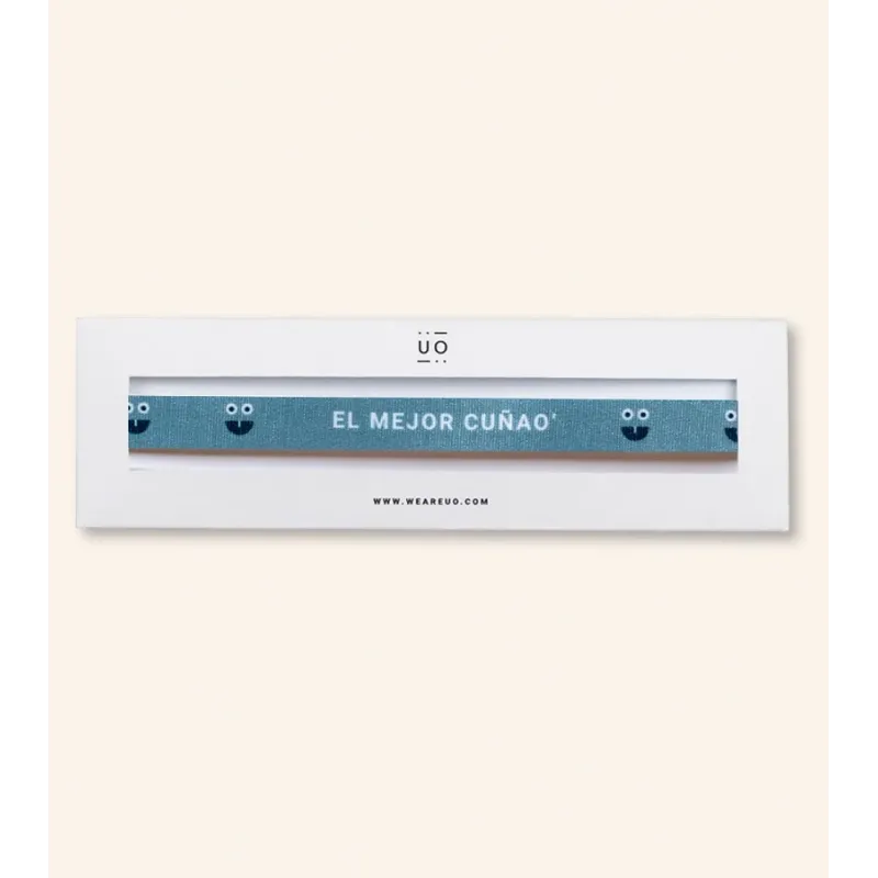 PULSERA DE TELA - EL MEJOR CUÑAO 