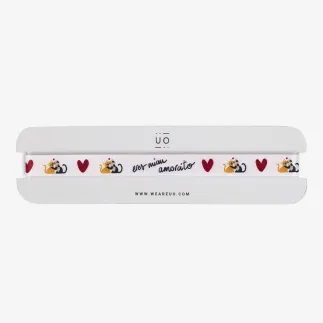 PULSERA DE TELA - ERES MIAU AMORCITO 