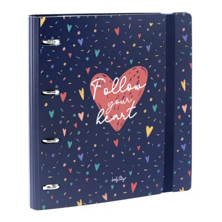 CARPETA A4 APERTURA 360 - FOLLOW YOUR HEART 