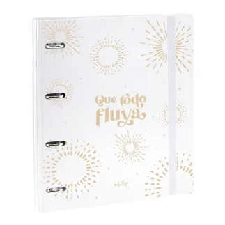 CARPETA A4 APERTURA 360 - QUE TODO FLUYA 