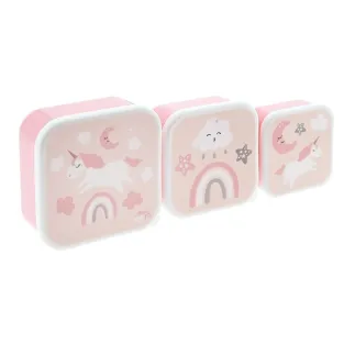 SET DE 3 CAJAS DE ALMUERZO - FANTASY 