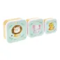 SET DE 3 CAJAS DE ALMUERZO - ANIMALES SET DE 3 CAJAS DE ALMUERZO - ANIMALES