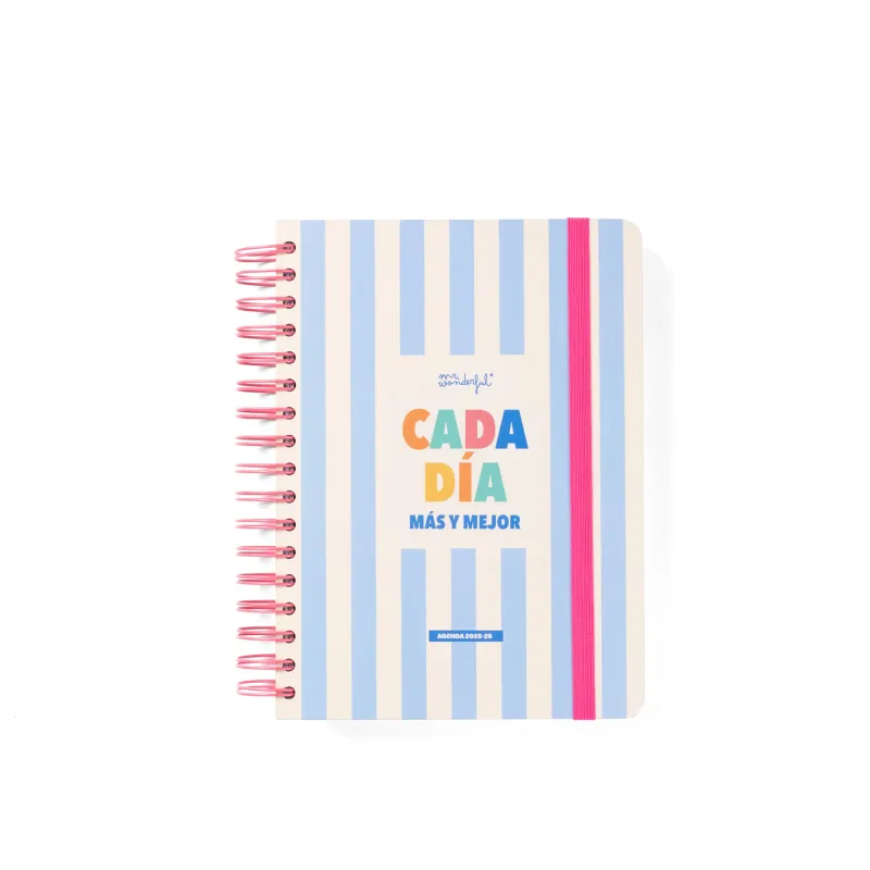 AGENDA DIARIA A5 2025-26 - CADA DÍA MÁS Y MEJOR AGENDA DIARIA A5 2025-26 - CADA DÍA MÁS Y MEJOR