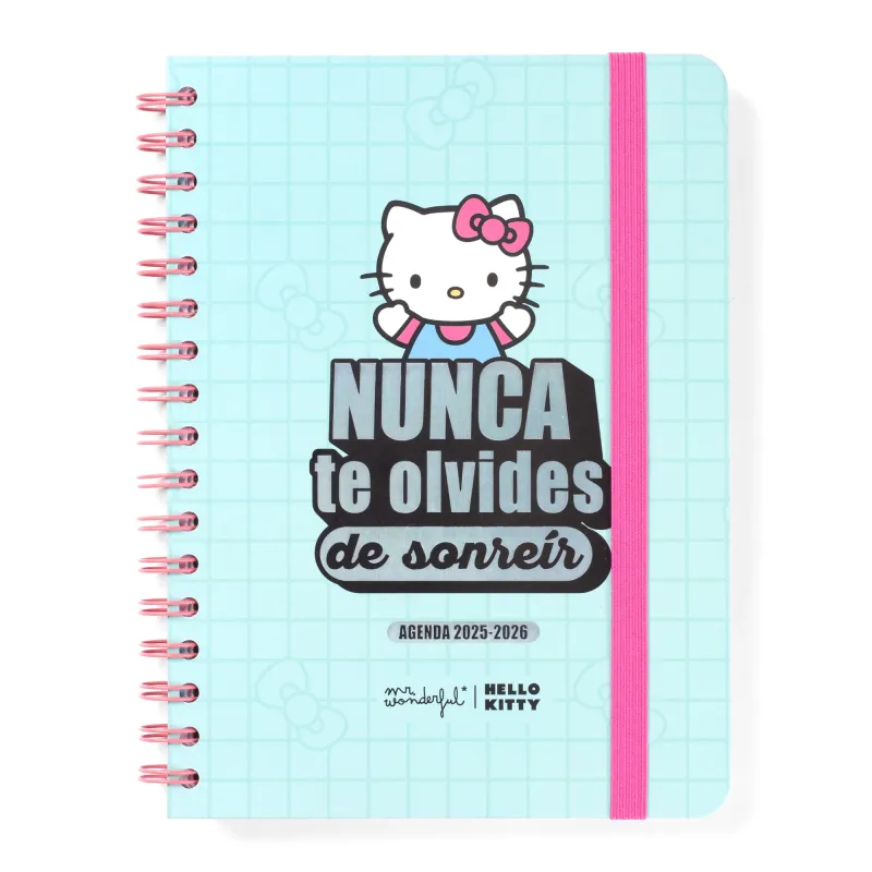 AGENDA SEMANAL A5 2025-26 - HELLO KITTY AGENDA SEMANAL A5 2025-26 - HELLO KITTY