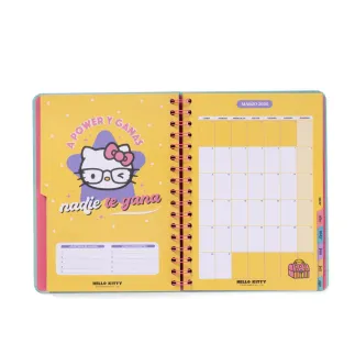 AGENDA SEMANAL A5 2025-26 - HELLO KITTY 