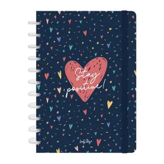 CUADERNO A4 SMART - STAY POSITIVE 
