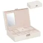 JOYERO POLIPIEL PLANO - BEIGE JOYERO POLIPIEL PLANO - BEIGE