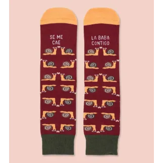 CALCETINES T-36-41 - SE ME CAE LA BABA CONTIGO 