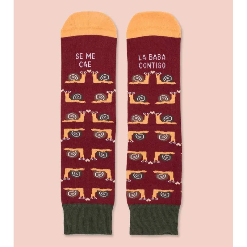 CALCETINES T-36-41 - SE ME CAE LA BABA CONTIGO 