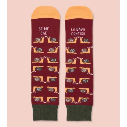 CALCETINES T-36-41 - SE ME CAE LA BABA CONTIGO 