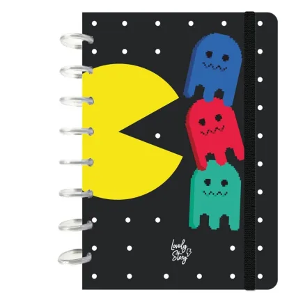 CUADERNO SMART A5 -  BLACK PACMAN 