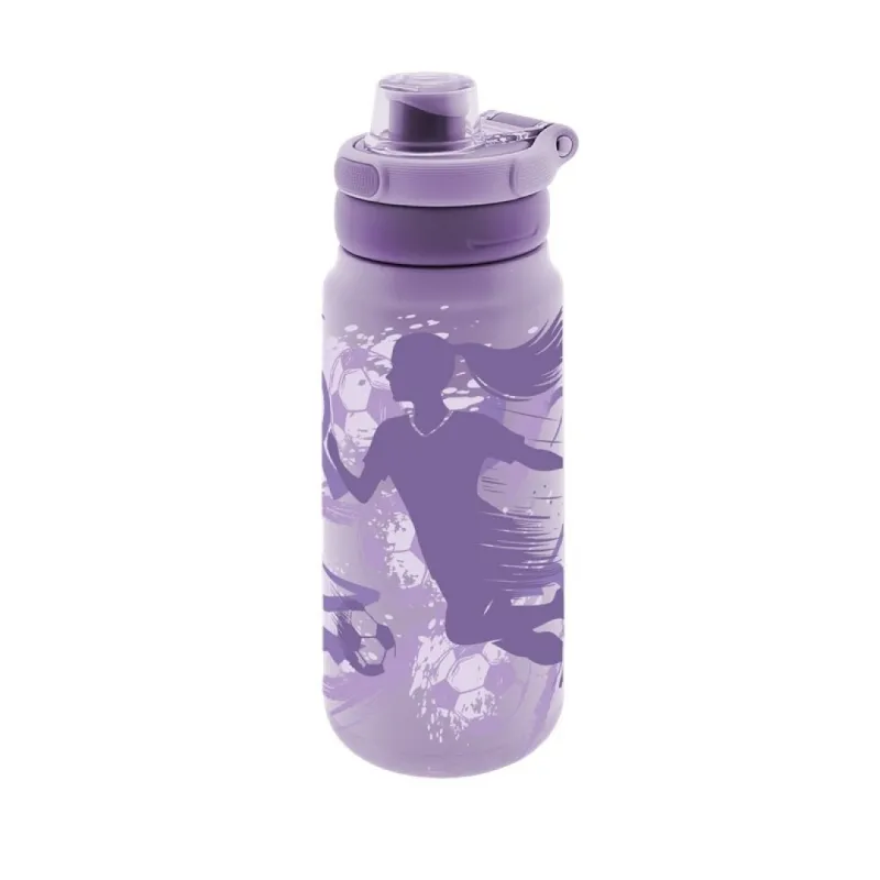 BOTELLA TÉRMICA SPORT 750ML - FOOTBALL LILA 