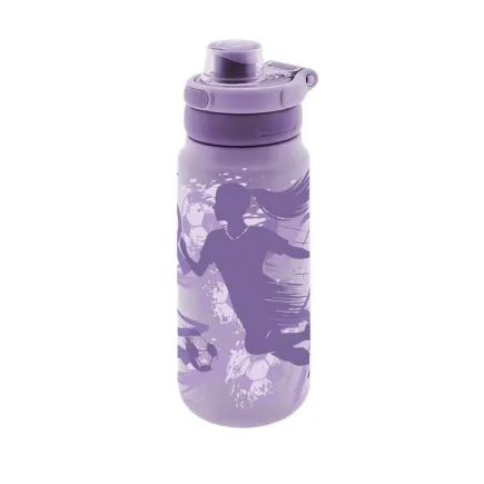BOTELLA TÉRMICA SPORT 750ML - FOOTBALL LILA 