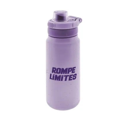 BOTELLA TÉRMICA SPORT 750ML - ROMPE LÍMITES LILA 