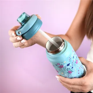 BOTELLA TÉRMICA SPORT 750ML - FLORAL VIBES  