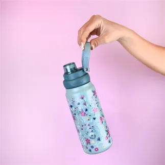 BOTELLA TÉRMICA SPORT 750ML - FLORAL VIBES  