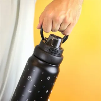 BOTELLA TÉRMICA  SPORT 750ML - GAME MODE BLACK 