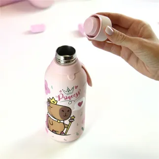 BOTELLA TÉRMICA 500ML - CAPIBARA QUEEN  