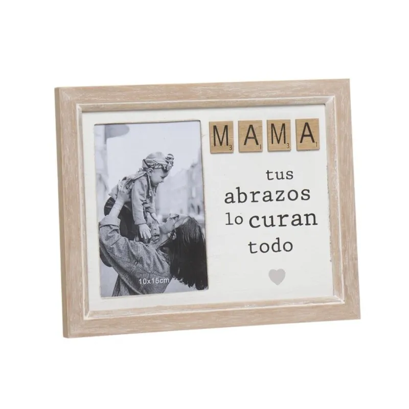 MARCO DE FOTOS DE MADERA - MAMÁ  MARCO DE FOTOS DE MADERA - MAMÁ