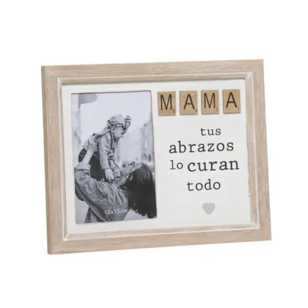 MARCO DE FOTOS DE MADERA - MAMÁ 