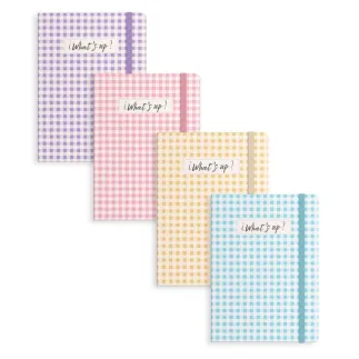 CUADERNO A5 - CUADRITOS PASTEL 