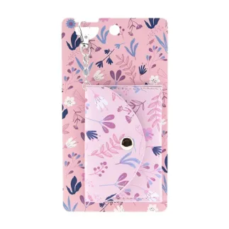 LLAVERO MONEDERO - PINK BLOOM 