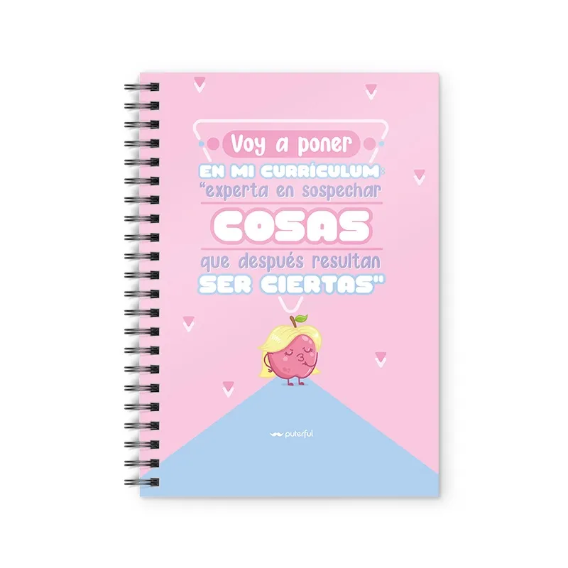 CUADERNO Experta en sospechar.. CUADERNO Experta en sospechar..