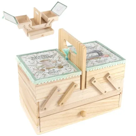 COSTURERO CON CAJÓN  - MADERA 