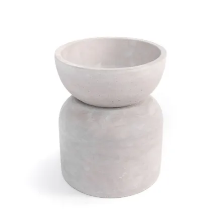 MACETERO DE CEMENTO - GRIS 