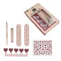 SET DE MANICURA 6 PIEZAS - CORAZONES SET DE MANICURA 6 PIEZAS - CORAZONES