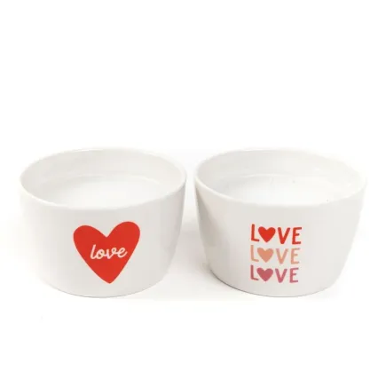 VELA EN VASO - AMOR  