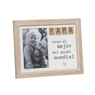 MARCO DE FOTOS MADERA - PAPÁ 